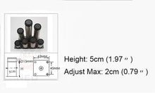 Load image into Gallery viewer, 1Pcs 5CM-35CM Furniture Adjustable Cabinet Legs Stainless Steel Furniture Legs Cabinet Table Sofa Bed Feet Furniture Legs Feet