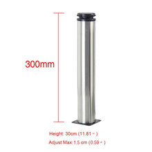 Load image into Gallery viewer, 1Pcs 5CM-35CM Furniture Adjustable Cabinet Legs Stainless Steel Furniture Legs Cabinet Table Sofa Bed Feet Furniture Legs Feet