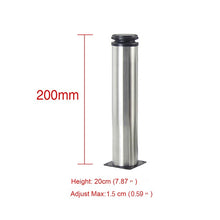 Load image into Gallery viewer, 1Pcs 5CM-35CM Furniture Adjustable Cabinet Legs Stainless Steel Furniture Legs Cabinet Table Sofa Bed Feet Furniture Legs Feet